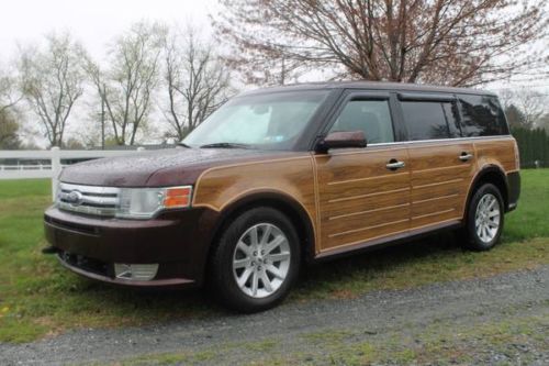 2009 ford flex custom sel awd woody estate wagon rv towable