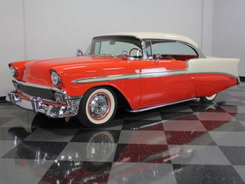 Customized 56 chevy, 350ci v8, vintage a/c, 4 speed manual, very nice interior