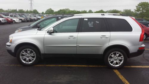 2007 volvo xc90 silver