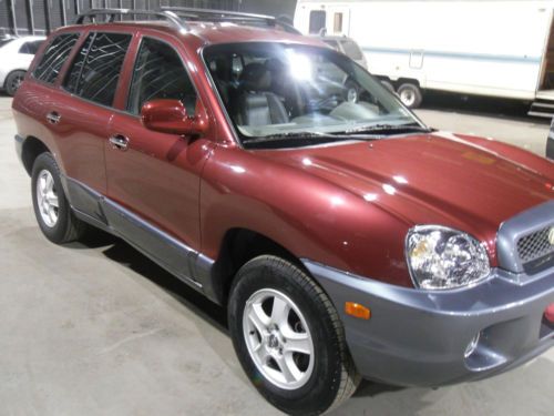 2004 hyundai santa fe like new 58370miles runs %100 no issues leather seats