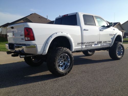 2014 DODGE RAM 1500 BIG HORN CREW CAB 4X4 11.7" LIFT 38X15.5X20, image 4