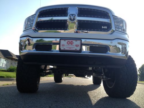 2014 DODGE RAM 1500 BIG HORN CREW CAB 4X4 11.7" LIFT 38X15.5X20, image 10