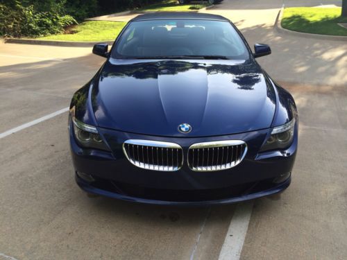 Atlantic metallic blue, cream beige leather interior, auto., convertible