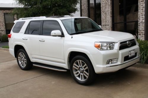 Navigation camera 3rd row seat 4x4 blizzard pearl black leather loaded 1owner
