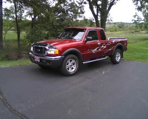 Ford ranger 4x4 extended cab fx4 pickup automatic handicap mobilitized pw, pl,ac