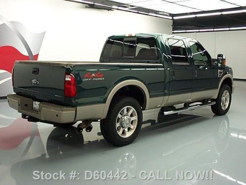 2008 FORD F-250 KING RANCH CREW DIESEL 4X4 SUNROOF 65K TEXAS DIRECT AUTO, US $33,980.00, image 4