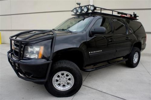 Custom lifted chevy suburban 2500 lt 4x4 safari roof basket rear/front cameras!!