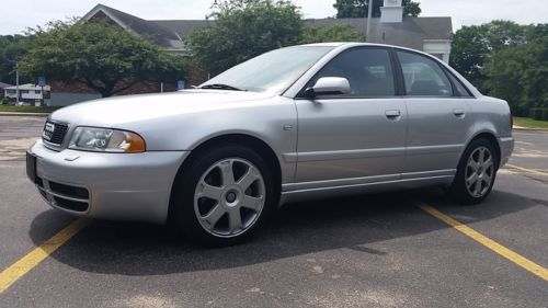 2000 audi s4 base sedan 4-door 2.7l one owner super low miles clean no reserve