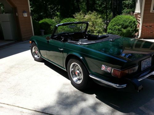 1974 triumph tr 6 with over drive