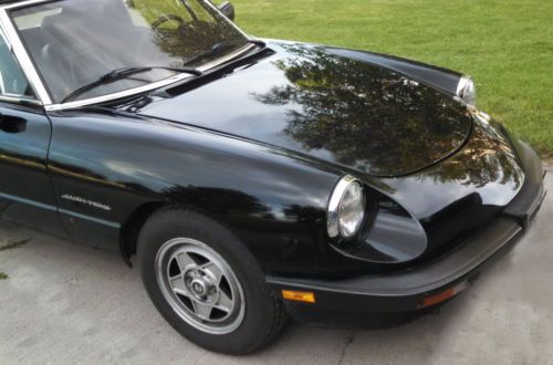 1986 alfa romeo spider veloce convertible 2-door 2.0l with hardtop