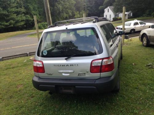 2002 subaru forester l wagon 4-door 2.5l