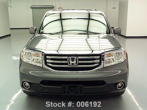 2012 honda pilot ex-l leather sunroof dvd rear cam 28k texas direct auto