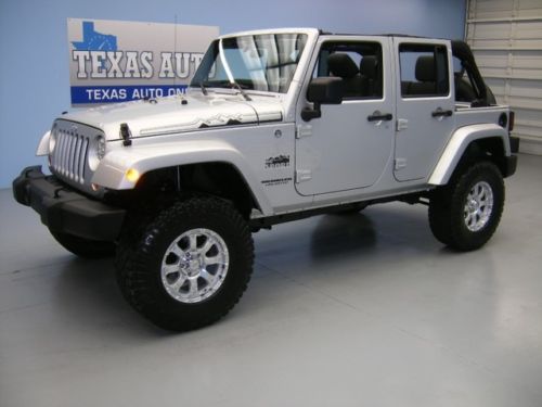 We finance!!!  2012 jeep wrangler unlimited sport 4x4 hard top 20k mi texas auto