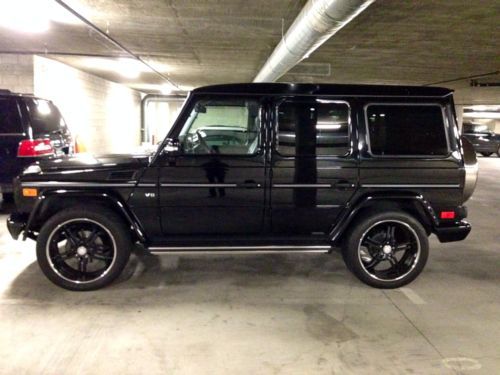 2007 mercedes-benz g500 base sport utility 4-door 5.0l