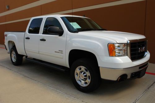 2010 gmc sierra 2500 sle z71 off-road crew cab diesel short bed 4wd one owner