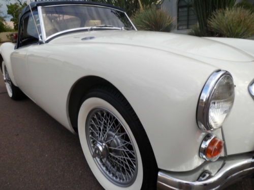 1960 mga roadster arizona original gorgeous mg classic with no reserve + extras!