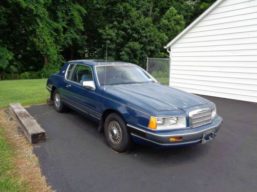 1986 mercury cougar rs