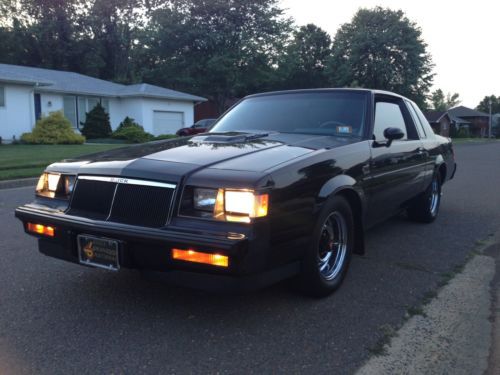 1986 buick grand national 3.8 intercooled turbo runs like new all original