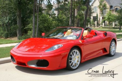 Ferrari f430 spider convertible leather daytona carbon fiber loaded 37 in stock