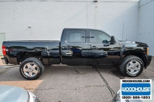 LTZ diesel 6.6L 4x4 chrome wheels tow hitch leather remote start Duramax 4WD, image 4