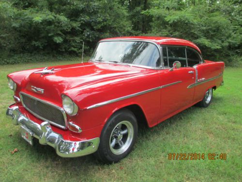1955 Chevrolet Bel Air " No Post " Hard top Coupe Beautiful, image 3