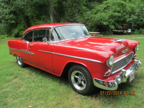 1955 Chevrolet Bel Air " No Post " Hard top Coupe Beautiful, image 4