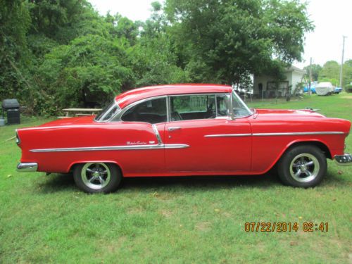 1955 Chevrolet Bel Air " No Post " Hard top Coupe Beautiful, image 5