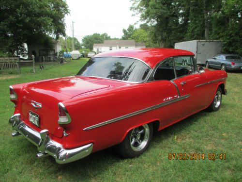 1955 Chevrolet Bel Air " No Post " Hard top Coupe Beautiful, image 6
