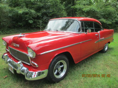 1955 Chevrolet Bel Air " No Post " Hard top Coupe Beautiful, image 11