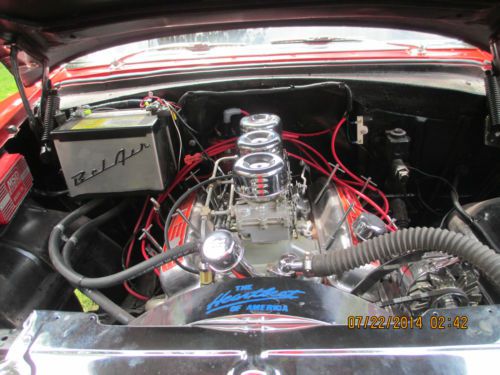 1955 Chevrolet Bel Air " No Post " Hard top Coupe Beautiful, image 13