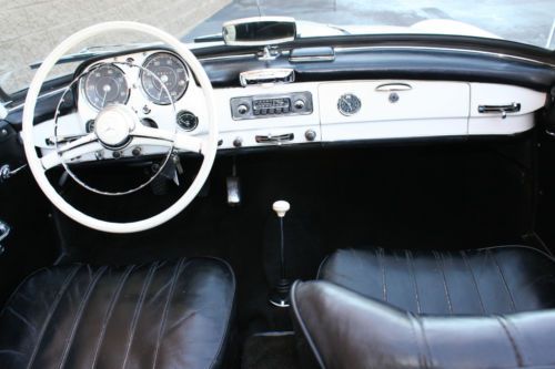 1961 Mercedes 190 SL  Same owner last 32 years soft and hard tops!, image 8