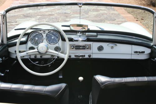 1961 Mercedes 190 SL  Same owner last 32 years soft and hard tops!, image 13