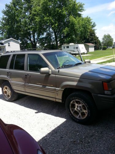 1997 jeep grand cherokee limited sport utility 4-door 5.2l