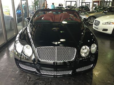 2009 bentley continental gtc only 2,700 miles mulliner fireglow hide call shaun