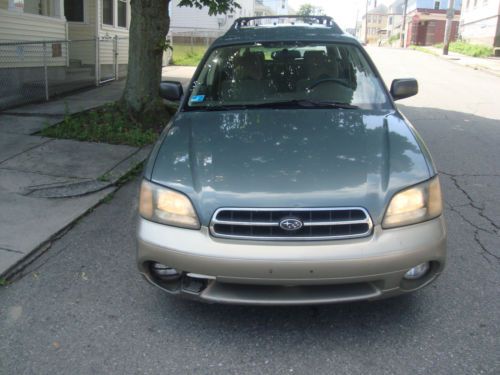 2002 subaru outback wagon awd 4cyl 2.5l engine w/ 163729 miles,great condition##