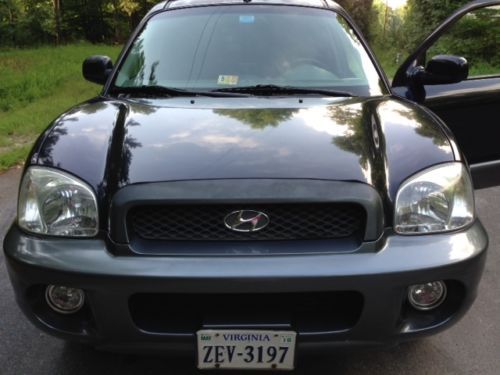 2004 hyundai santa fe gls sport utility 4-door 3.5l