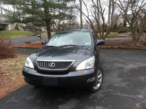 2009 lexus rx350 base sport utility 4-door 3.5l super clean nav backup leather