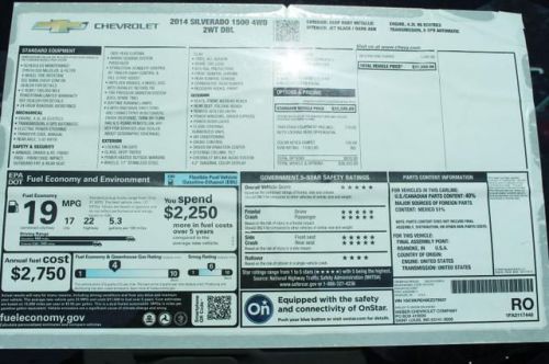 2014 Chevrolet Silverado 1500 Work Truck 2WT, US $34,800.00, image 4