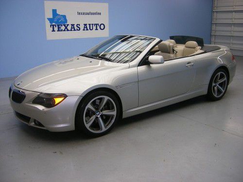 We finance!!!  2006 bmw 650i convertible sport auto nav comfort access pdc xenon