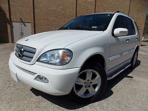 2005 mercedes ml350 awd suv special edition loaded snrf lthr bose free shipping!