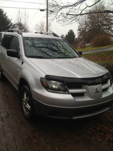 Mitsubishi outlander suv awd remote starter great on gas and in snow