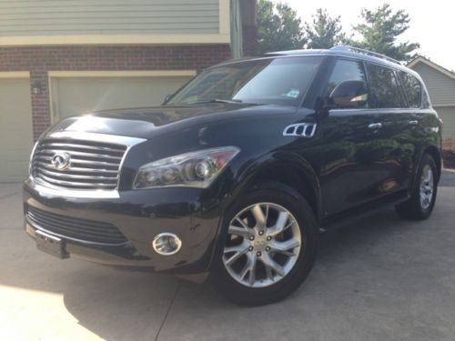 2013 infiniti qx56 4x4, loaded!, no reserve!