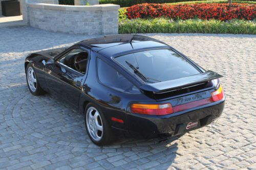 Rare 1993 porsche 928gts 5-speed manual midnight blue metallic 2-owner fl car