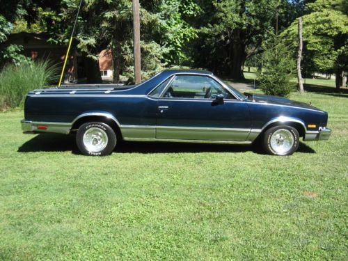 1982 chevrolet el camino. nice car! runs great!