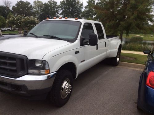 2004 turbo diesel ford f-350 4x4 super duty crew cab dually