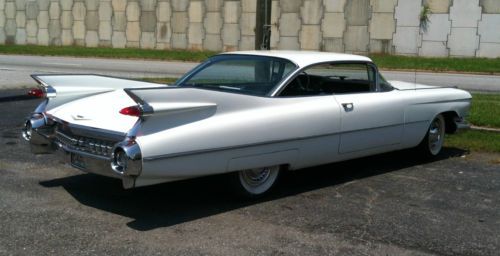 1959 cadillac series 62 coupe w/ cruise and a/c 2nd owner