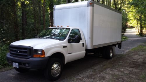Powerstroke diesel, box truck, van body, delivery truck