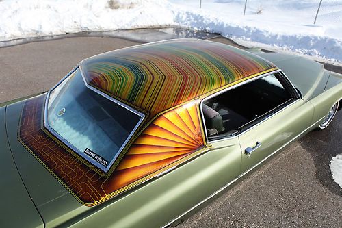 1969 cadillac coupe deville - air bagged lowrider custom paint kustom rat rod