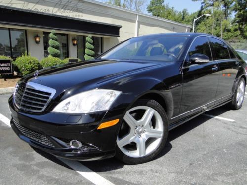 2007 mercedes s550 amg sport clean carfax certified fresh service 404-230-1984