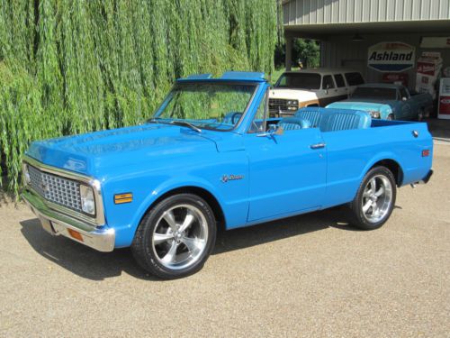 1971 chevrolet blazer k-5 2 wheel drive, lowrider, convertible, ratrod, hotrod,